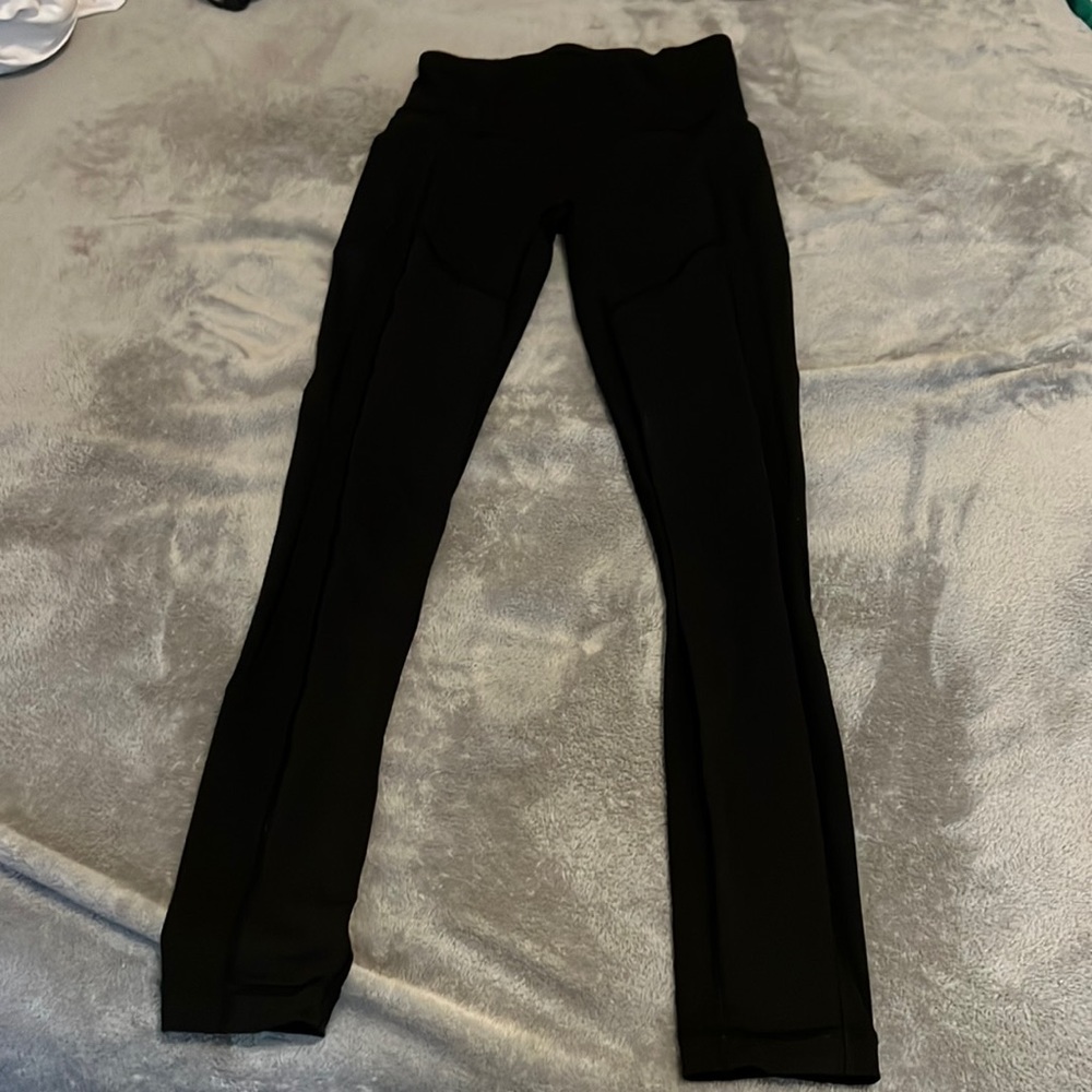 Black Lululemon leggings size 6